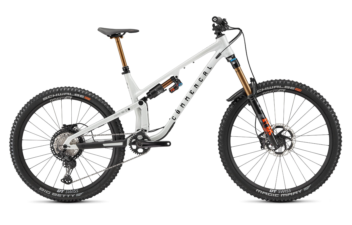 COMMENCAL Meta SX V5 Signature Clear Silver